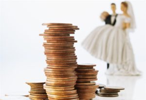 divisione delle spese del matrimonio
